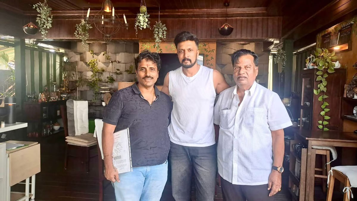 Sandesh N: We are in discussions with Hemanth M Rao to direct Sudeep